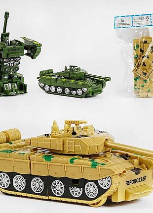 Танк-трансформер toys xy778-3e в пакеті