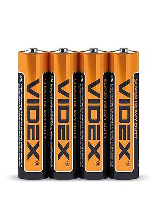 Батарейка солевая videx r03p aaa минипальчик 1 шт