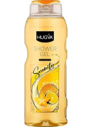 Гель для душа hugva serenity 750 мл