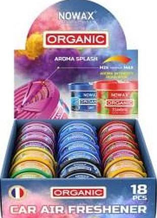 Ароматизатор воздуха nowax organic 40 г в ассортименте (цена за 1 шт)