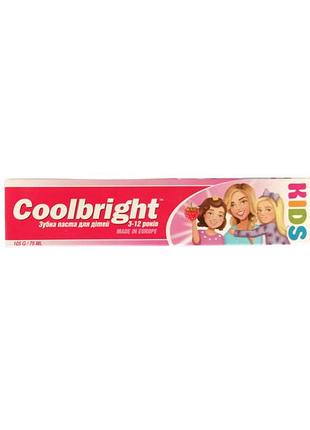Зубная паста детская coolbright kids girl 75 мл