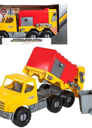 Авто мусоровоз tigres 39369 city truck в коробке