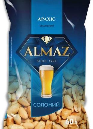 Арахис almaz жареный соленый 60 г