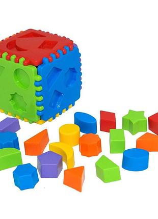 Игрушка-сортер tigres 39781 educational cube 24 элемента 2