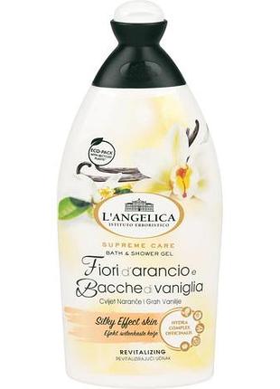 Гель для душа l\'angelica fiori d\'arancio e bacche di vaniglia 500 мл