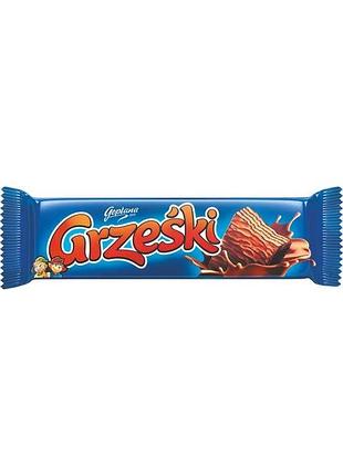 Вафли grzeski шоколадные 36 г