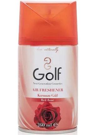 Сменный баллон golf red rose 260 мл