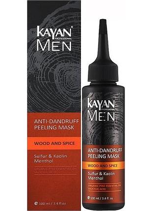 Пилинг-маска от перхоти для мужчин kayan professional men 100 мл