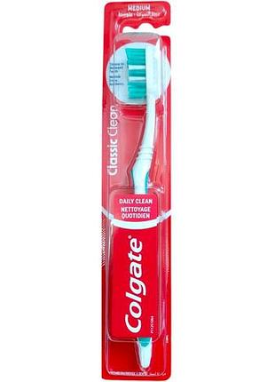 Зубна щітка colgate classic clean medium