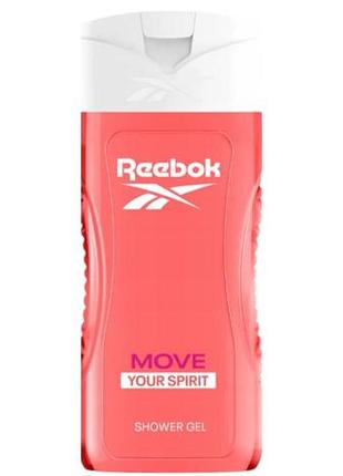 Гель для душа женский reebok move your spirit 400 мл
