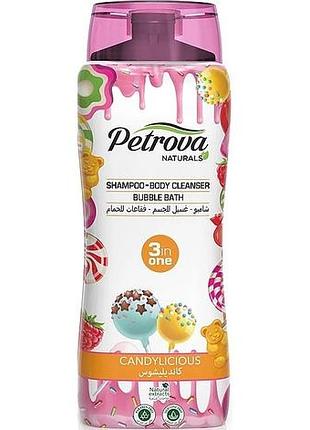Шампунь petrova naturals 3 в 1 candylicious 500 мл