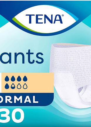Подгузники-трусики tena pants normal large 100-135 см 30 шт