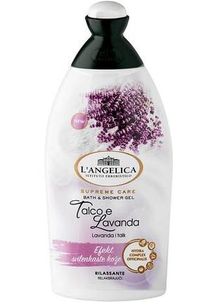 Гель для душа l\'angelica talco e lavanda 500 мл