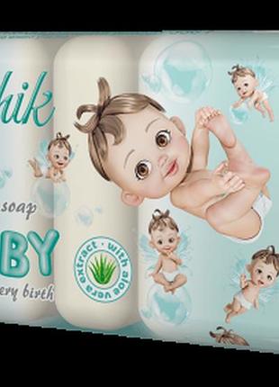 Мыло shik детское алоэ 5х70 г
