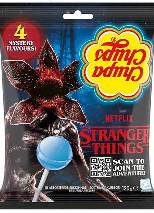 Леденцы на палочке chupa chups stranger things 120 г