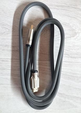 Кабель hdmi samzhe плетеный длинна 1.5 метра