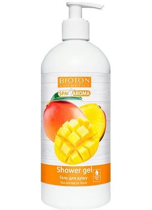 Гель для душа bioton cosmetics spa & aroma манго 750 мл
