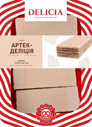 Вафли delicia артек-делиция 280 г