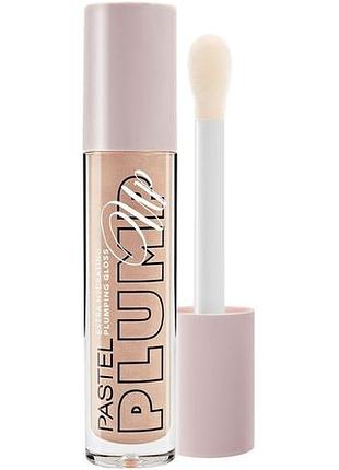 Блеск для объема губ pastel plump up extra hydrayting plumping тон 201 5.3 мл