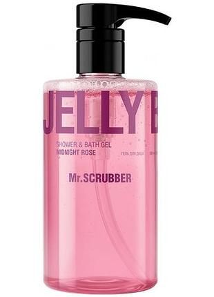 Гель для душа mr.scrubber jelly bubbles midnight rose 500 мл
