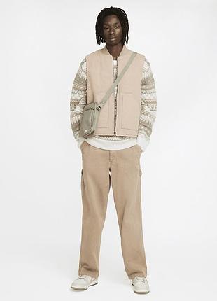 Оригінальний жилет nike life padded work vest beige hemp fz6577-200