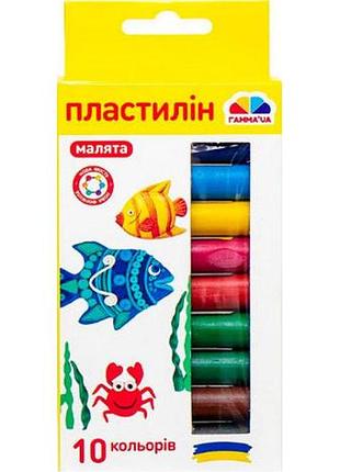 Пластилін гамма малята 100306 100 г