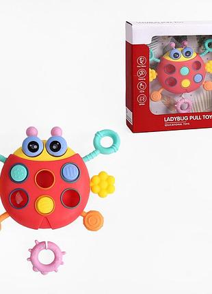 Игра погремушка yl 368 a трещалка, пальчиковая игра, прорезыватель