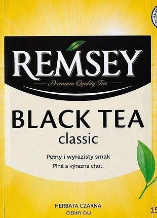 Чай чорний remsey classic 150 г 75 пакетиків