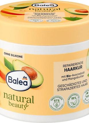 Маска для відновлення волосся balea natural beauty 300 мл