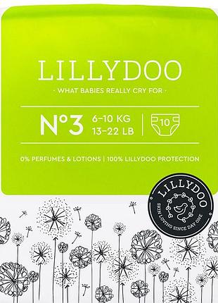 Подгузники lillydoo 3 (6-10 кг) 10 шт