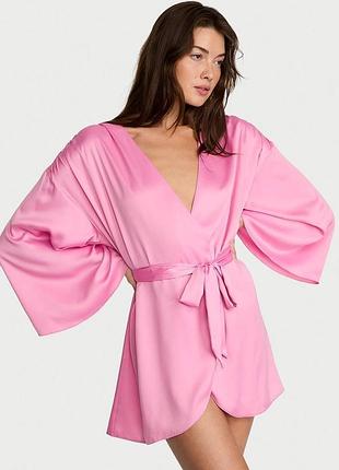 Халат сатиновий victoria’s secret оригінал розміри m/l