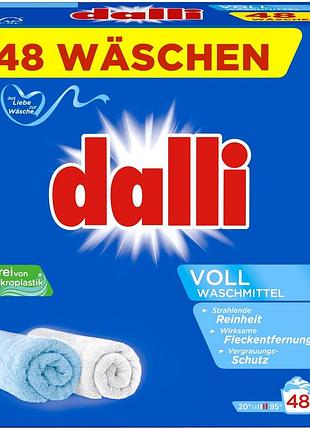 Стиральный порошок dalli vollwaschmittel 3.12 кг 48 циклов стирки