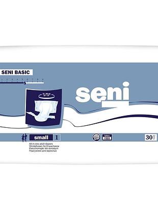 Подгузники для взрослых seni basic small 55-80 см 30 шт