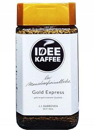 Кофе растворимый idee kaffee gold express j.j.darboven 200 г