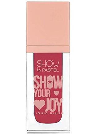 Жидкие румяна pastel show your joy тон 55 4 г