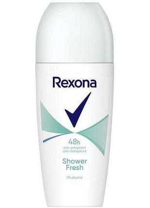 Дезодорант роликовый женский rexona свежесть душа 50 мл