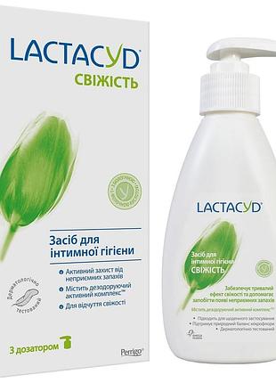Гель для интимной гигиены lactacyd свежесть с дозатором 200 мл