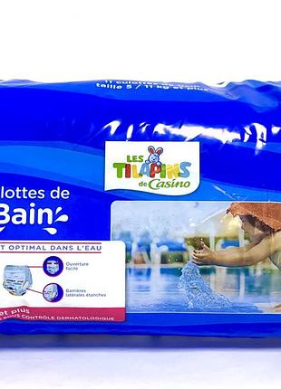 Подгузники-трусики для плавания les tilapins de casino 5 (14+ кг) 11 шт