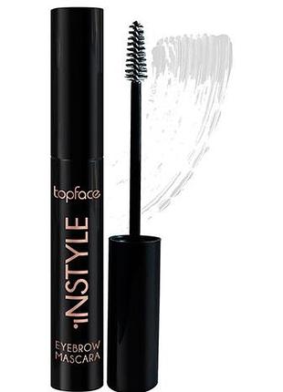 Туш для брів topface instyle eyebrow mascara 001 прозора 5 мл