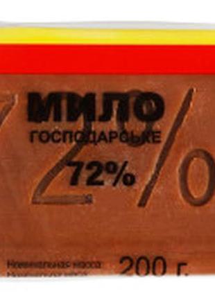 Мыло хозяйственное черкассы 72% 200 г упакованное