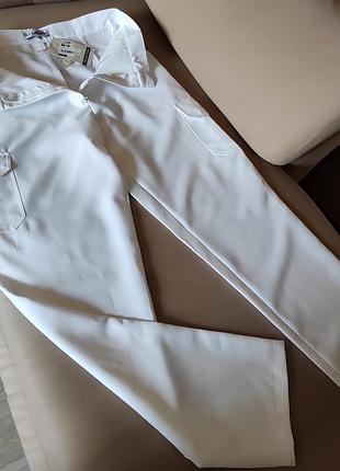 Штани жіночі  colltction pp 40 білі/поліестер