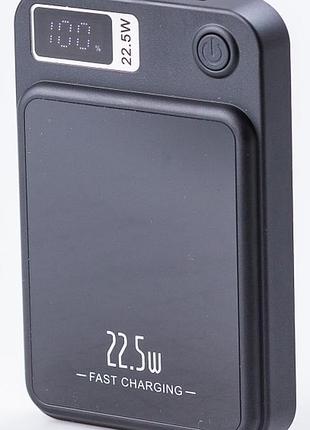 Повербанк smartx х-105 5000 mah с беспроводной зарядкой usb-с/usb-a