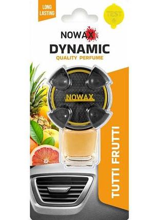 Ароматизатор для авто nowax nx07800 dynamic tutti frutti на дифлектор