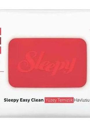Влажные салфетки sleepy easy clean для уборки cherry 100 шт