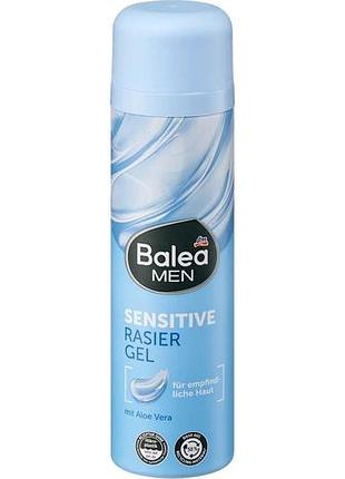 Гель для бритья balea men sensitive 200 мл