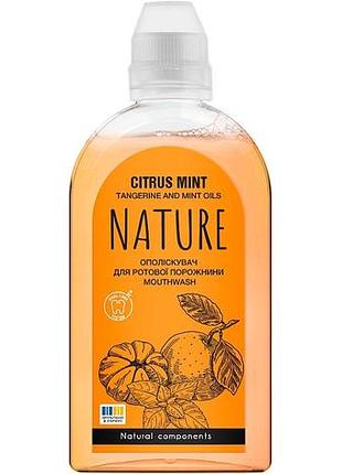 Ополаскиватель для полости рта bioton cosmetics nature citrus mint 350 мл