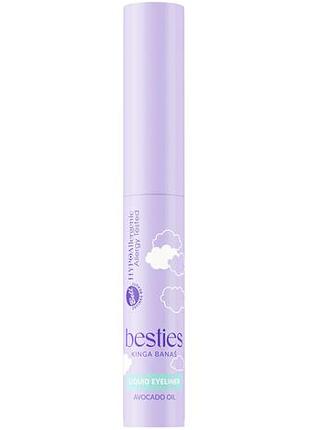 Підводка для очей bell hypoallergenic besties liquid eyeliner 01 blackest night 4 г