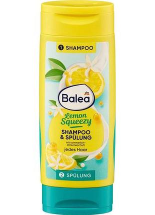 Шампунь и кондиционер 2 in 1 balea lemon squeezy 100 мл