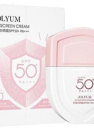 Солнцезащитный крем jolum spf 50 для чувствительной кожи 40 г