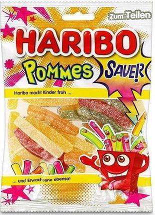 Цукерки желейні haribo pommes sauer 175 г